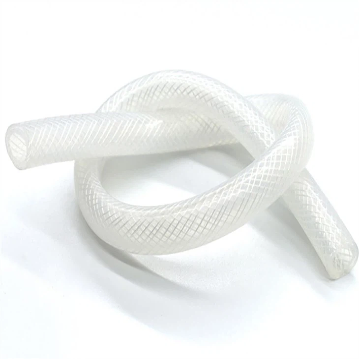 platium cure silicone hose with polyester-5