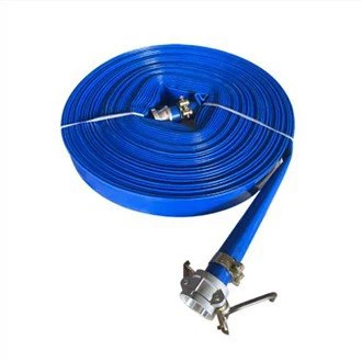 PVC 4 inch platliggende afvoerslang
