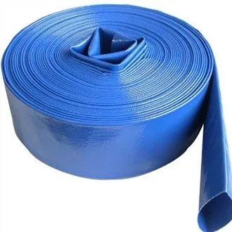Pvc platte afvoerslang
